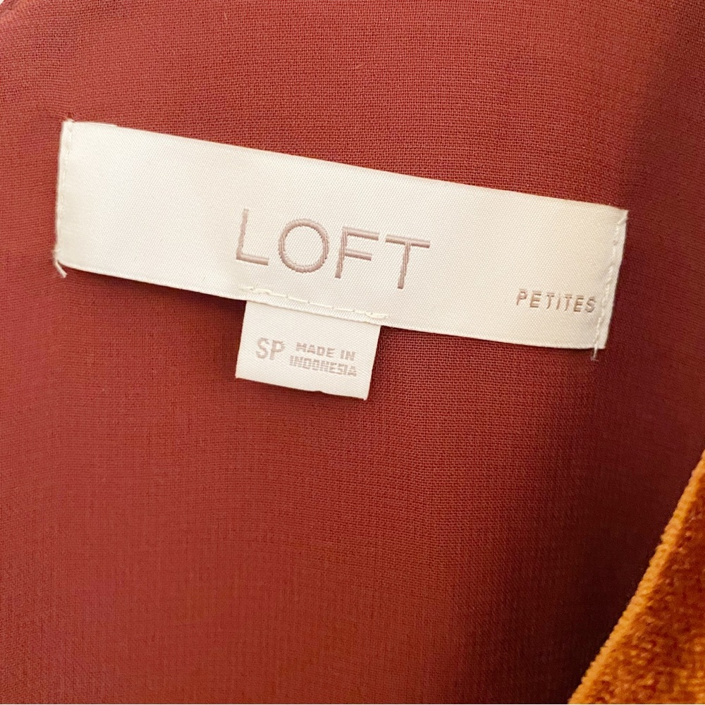 Loft Petite Velvet Shell - Picture 5 of 6